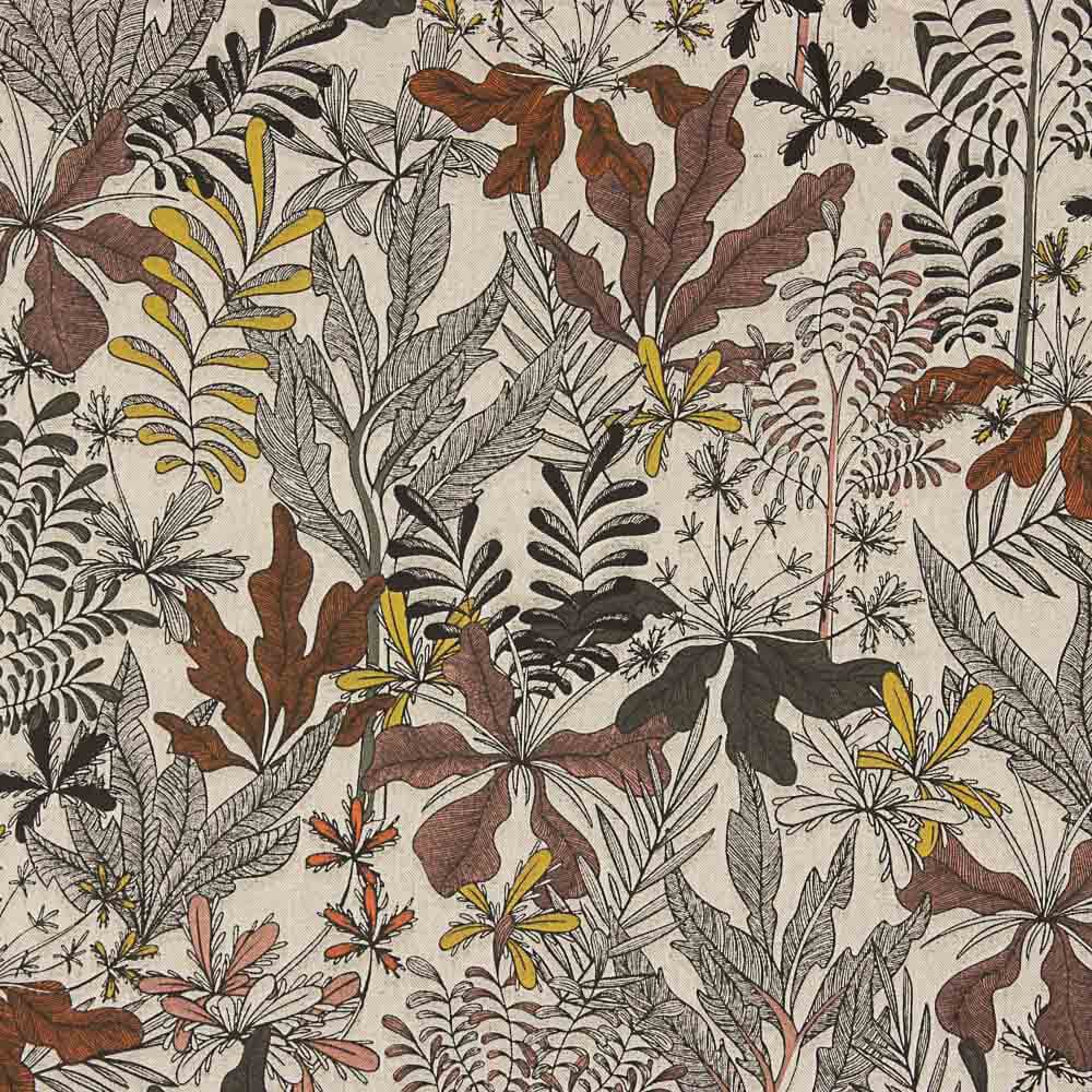 Lona Culla Estampada Flor Verde - Ribes y Casals