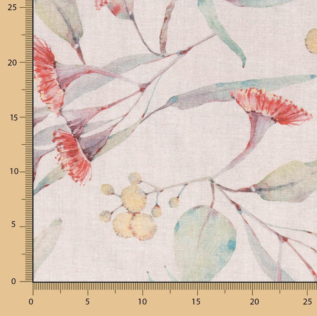 Loneta Estampada Flores Ainara - Ribes y Casals