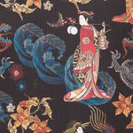 Lona Dragão samurai Preta - Ribes y Casals