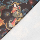 Lona Dragão samurai Preta - Ribes y Casals