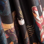 Lona Dragão samurai Preta - Ribes y Casals