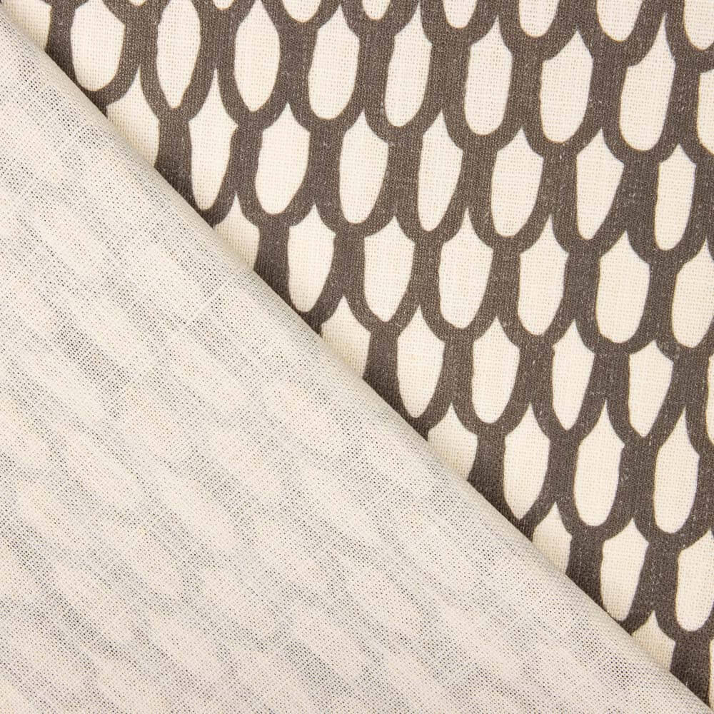 Lona Flocos Marrom Escuro - Ribes y Casals