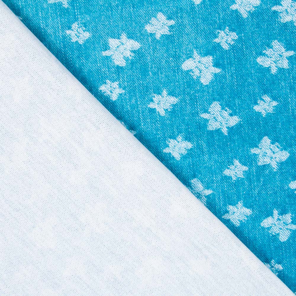 Lona Estampada Bee Denim - Ribes y Casals