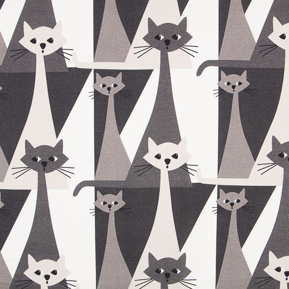Loneta Estampada Algodón Gatos - Ribes y Casals