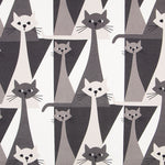 Loneta Estampada Algodón Gatos - Ribes y Casals