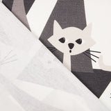 Loneta Estampada Algodón Gatos - Ribes y Casals