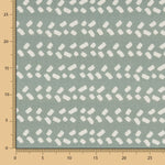 Tela Estampada Algodão Geométrico Porcelanato - Ribes y Casals