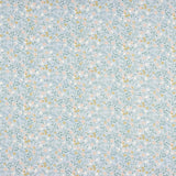 Tela Estampada Algodão Ervas Azul Porcelanato - Ribes y Casals