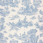Tela Algodão Estampado Toile Jouy Azul - Ribes y Casals
