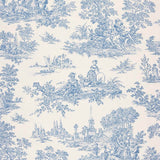 Tela Algodão Estampado Toile Jouy Azul - Ribes y Casals
