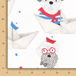 Lona Estampada Barco De Papel - Ribes y Casals