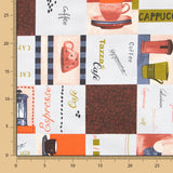 Loneta Estampada Café Cozinha - Ribes y Casals