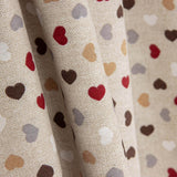 Loneta Estampada Corações Rústico - Ribes y Casals