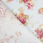 Loneta Estampada Cretonne Celeste - Ribes y Casals