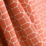 Loneta Estampada Geométrica Coral - Ribes y Casals