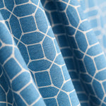 Lona Estampada Geométrica Denim - Ribes y Casals