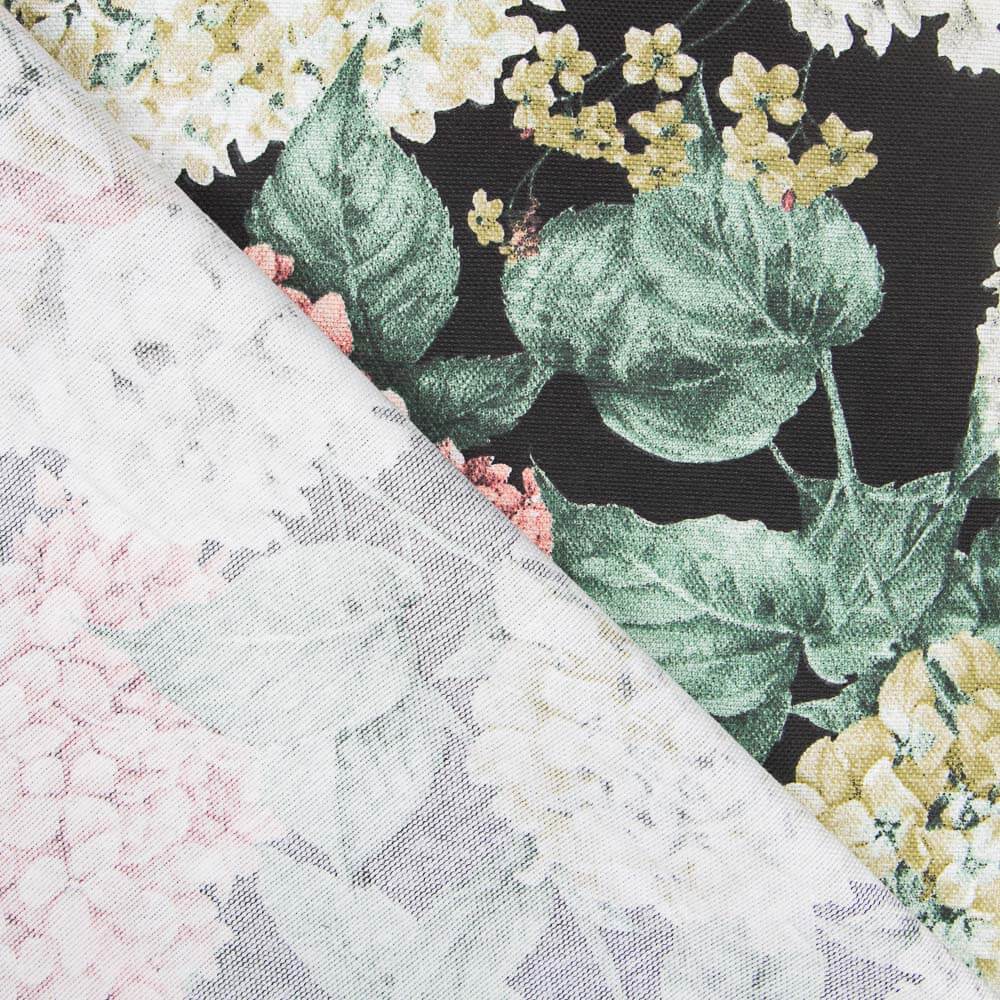 Loneta Estampada Gerânios - Ribes y Casals