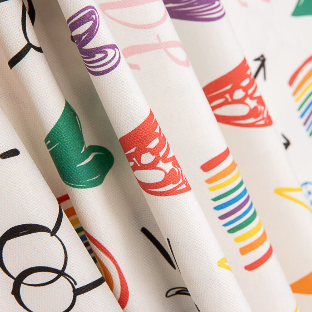 Loneta Estampada  Happy Pride - Ribes y Casals