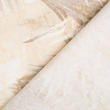 Loneta Estampada Folhas Bege - Ribes y Casals