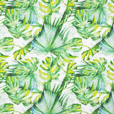 Loneta Estampada Folhas Tropicais Verdes - Ribes y Casals