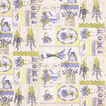 Lona Estampada Lavender Grass - Ribes y Casals