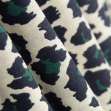 Loneta Estampada Leopardo Verde - Ribes y Casals