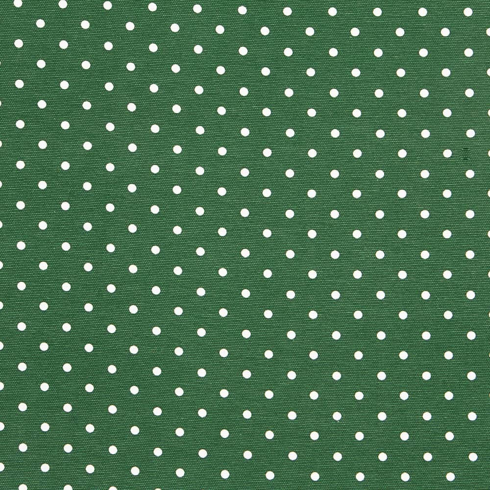 Loneta Estampada Bolinhas Fundo Verde - Ribes y Casals