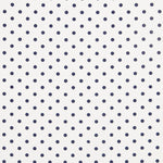 Loneta Estampada Bolinhas Azul-Marinho - Ribes y Casals