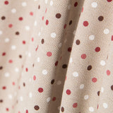 Loneta Estampada Bolinhas Rústico - Ribes y Casals