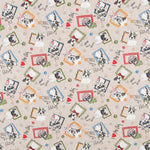 Loneta Estampada Puppies Love - Ribes y Casals