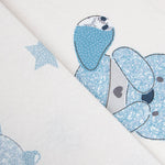 Loneta Estampada Teddy Bear Azul - Ribes y Casals