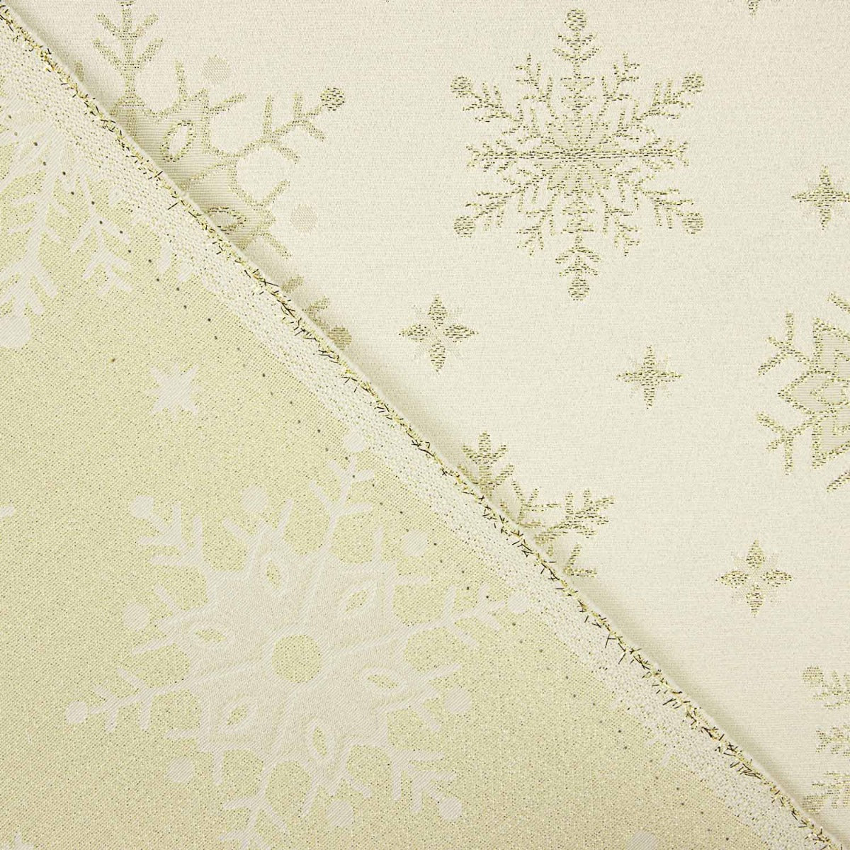 Loneta Estrela Polar Lurex Dourado - Ribes y Casals