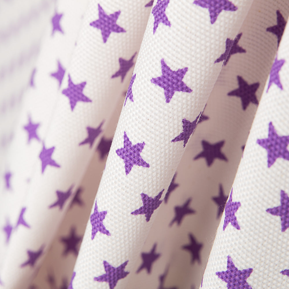 Loneta Estrelas 13 mm Lilás - Ribes y Casals