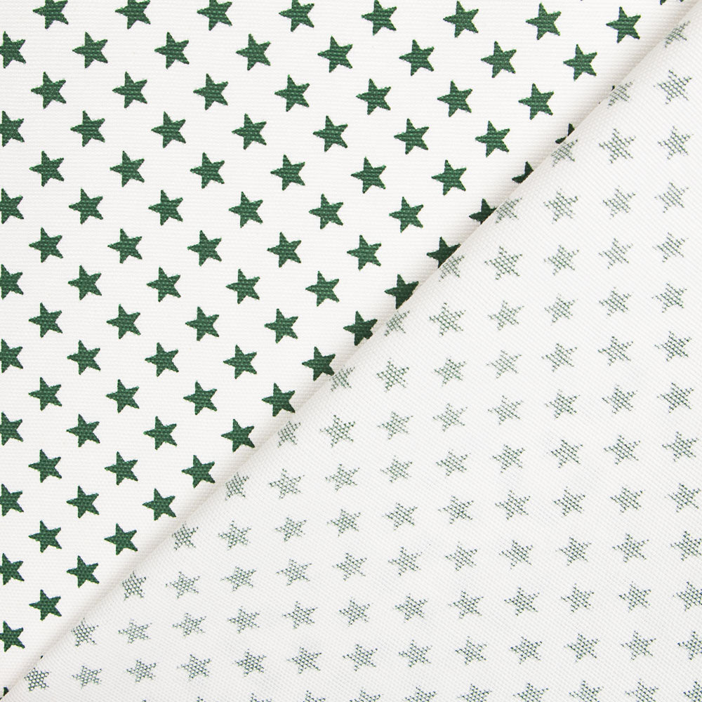 Loneta Estrelas 13 mm Verde - Ribes y Casals