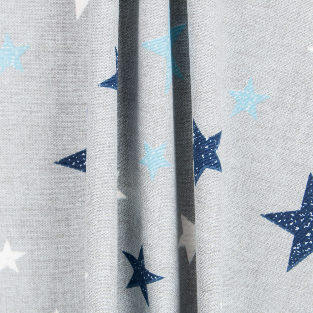 Loneta Estrelas Azul Cinza - Ribes y Casals