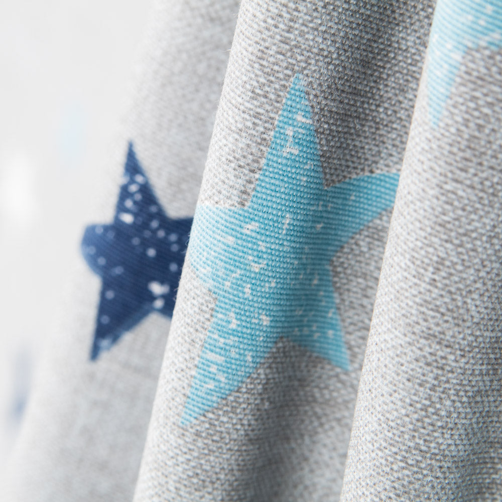 Loneta Estrelas Azul Cinza - Ribes y Casals