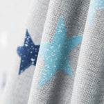 Loneta Estrelas Azul Cinza - Ribes y Casals