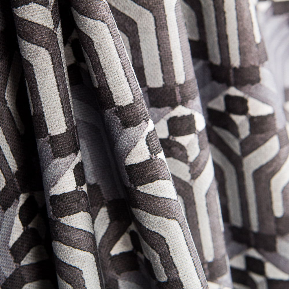 Lona Geométrica 3D Cinza - Ribes y Casals