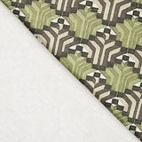 Lona Geométrica 3D Verde - Ribes y Casals