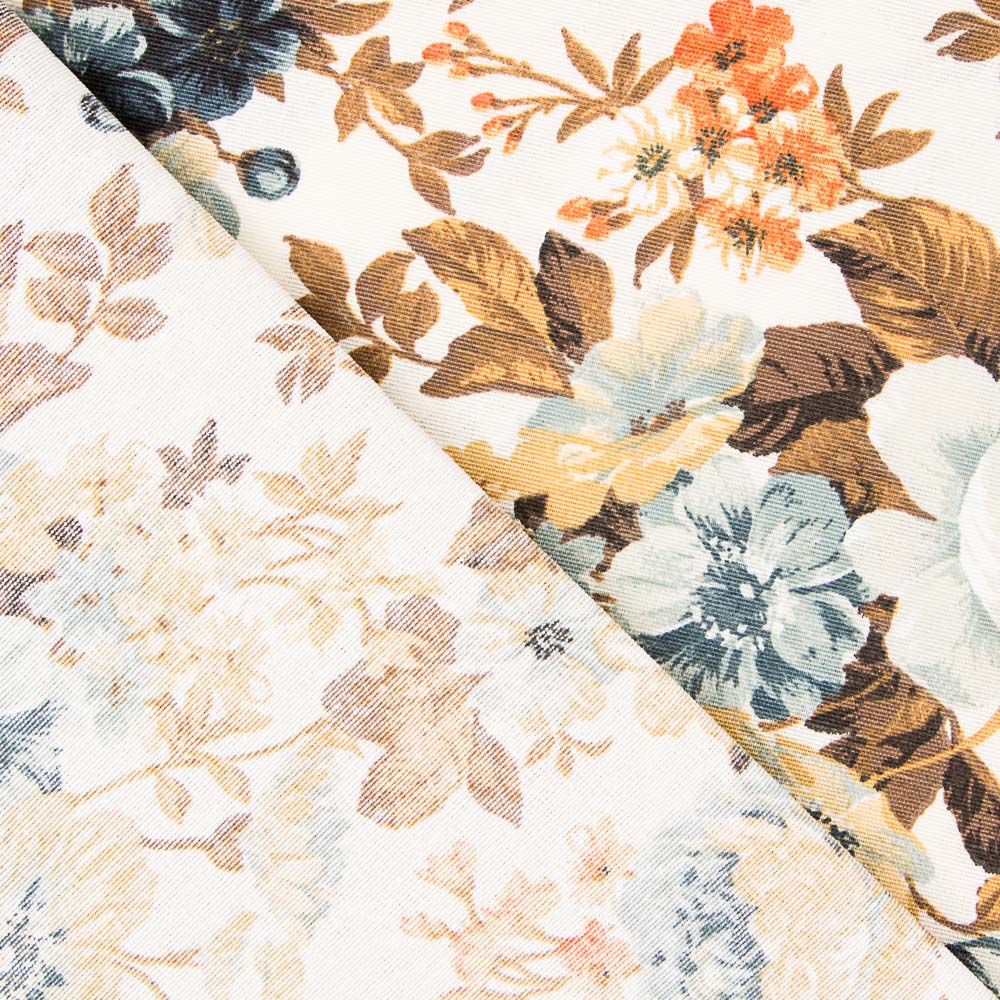 Loneta Cretonne Azul - Ribes y Casals