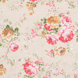 Loneta Flor Vintage Bege - Ribes y Casals