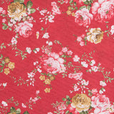 Loneta Flor Vintage Vermelha - Ribes y Casals
