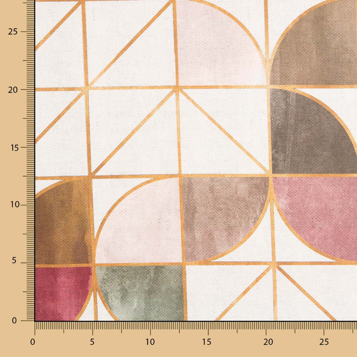 Loneta Geométrica Escura - Ribes y Casals