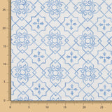 Tela Anti-Manchas Geo Azul - Ribes y Casals