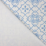 Tela Anti-Manchas Geo Azul - Ribes y Casals