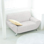 Tela Anti-Manchas Geo Cinza Claro - Ribes y Casals