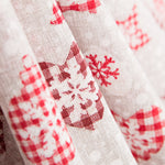 Loneta Navidad Gris Bolas Navidad - Ribes y Casals