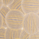 Loneta Jacquard Bolas Amarela - Ribes y Casals