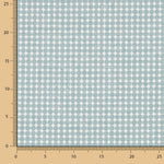 Lona Jacquard Dots Verde Água - Ribes y Casals