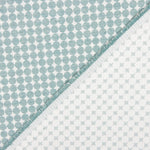 Lona Jacquard Dots Verde Água - Ribes y Casals